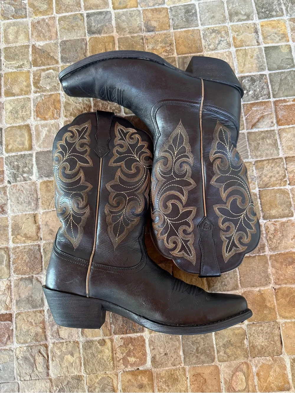 Black ariat boots
